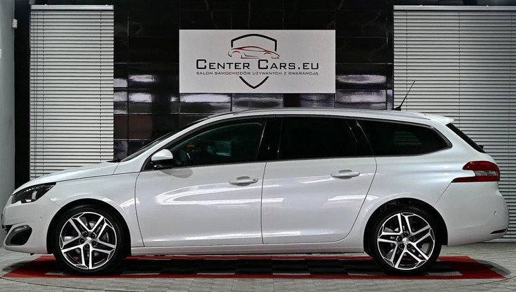 Peugeot 308 cena 47777 przebieg: 133000, rok produkcji 2016 z Sanok małe 667